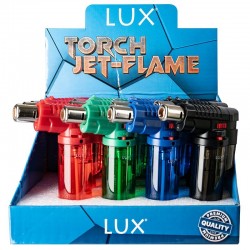 ACC. LUX TORCH JET-FLAME TRASPARENTE (12 Pz)
