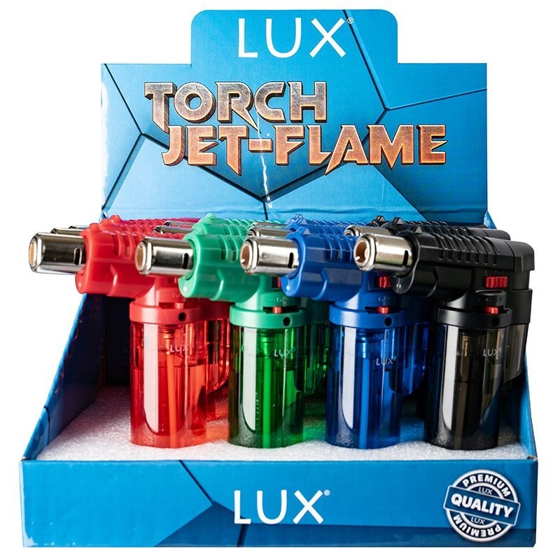 ACC. LUX TORCH JET-FLAME TRASPARENTE (12 Pz)
