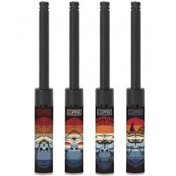 ACCENDIGAS CLIPPER TUBE +FUNNY MONKEY (12 Pz)