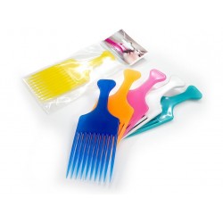 PETTINE AFRO COLORATO (24 Pz)
