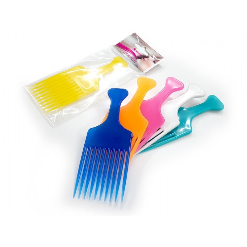 PETTINE AFRO COLORATO (24 Pz)