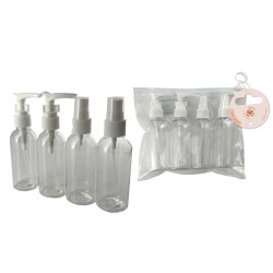 SET FLACONI DA VIAGGIO 4 PZ DA 60 GR