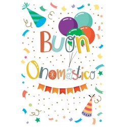 BIGL. CECAMI BUON ONOMASTICO (12 Pz)