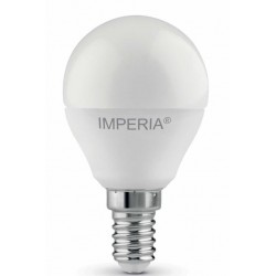 IMPERIA LED SFERA E14 OPALE 6 W 6500K (10 Pz)