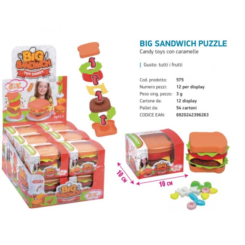 BIG SANDWICH PUZZLE (12 Pz)