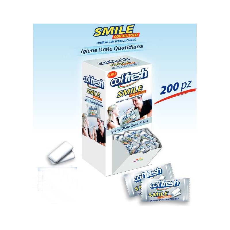 COLFRESH DUETTO X-TRA SMILE SENZA ZUCCHERO (200 Pz)