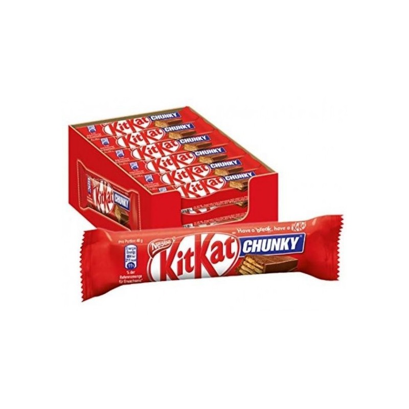 KIT KAT SINGLE CHUNKY MILK 40 gr. (36 Pz)