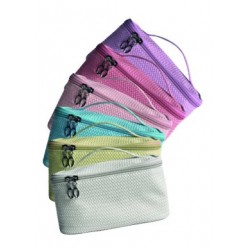 BEAUTY CASE INTRECCIATO 3 PZ COL. ASS.TI