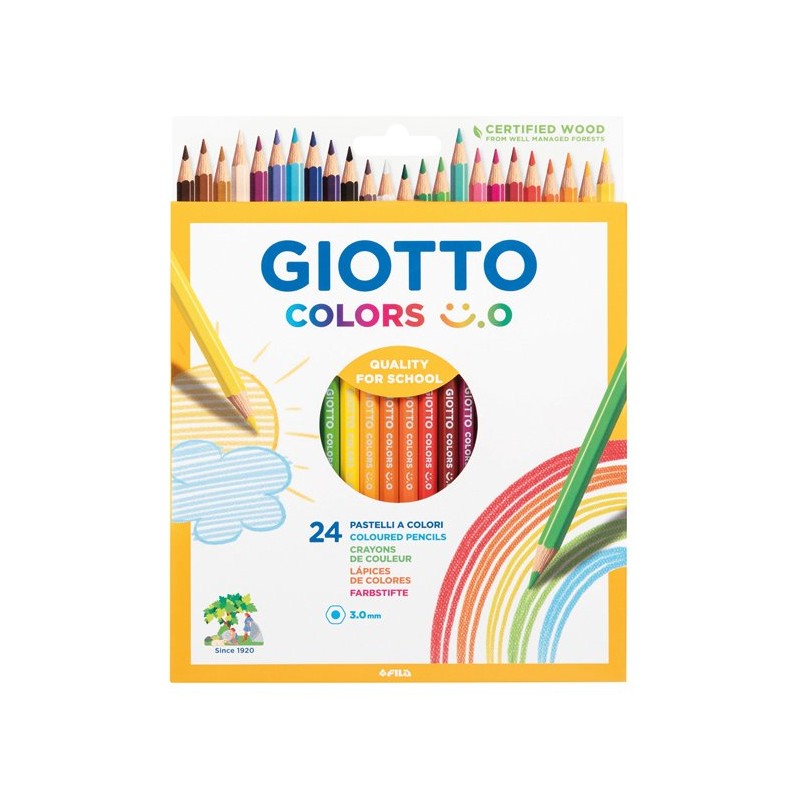 COLORI GIOTTO COLORS (10x24 Pz)