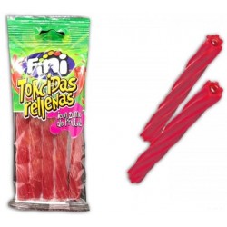 FINI TORCIDAS FRAGOLA RIPIENA 90 Gr. (12 Pz)