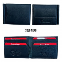 P/FOGLIO UOMO CONTE MASSIMO NERO