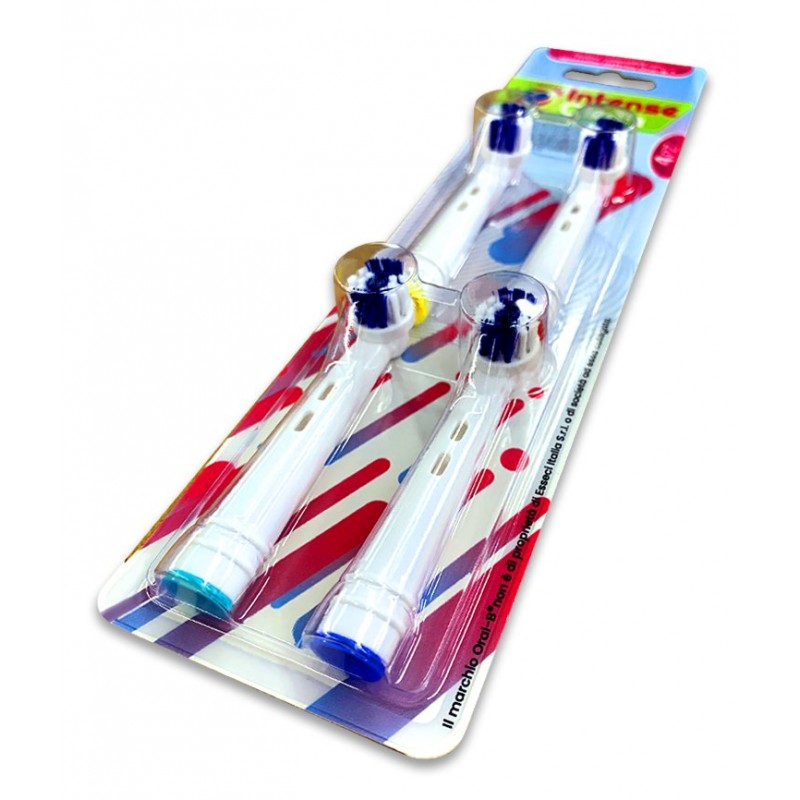TESTINE SPAZZOLINO ELETTRICO 4 PZ INTENSE CLEAN
