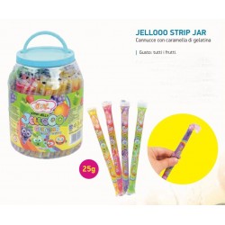 JELLOOO STREEP JAR 25 gr (100 Pz)