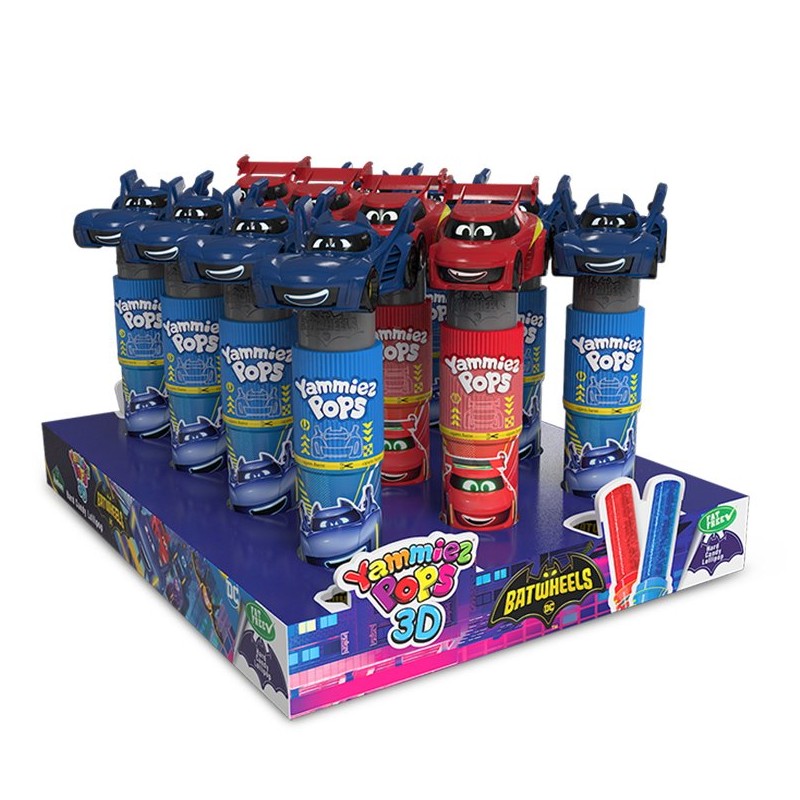 BATWHEELS 3D YAMMIEZ POP 15 gr (12 Pz)