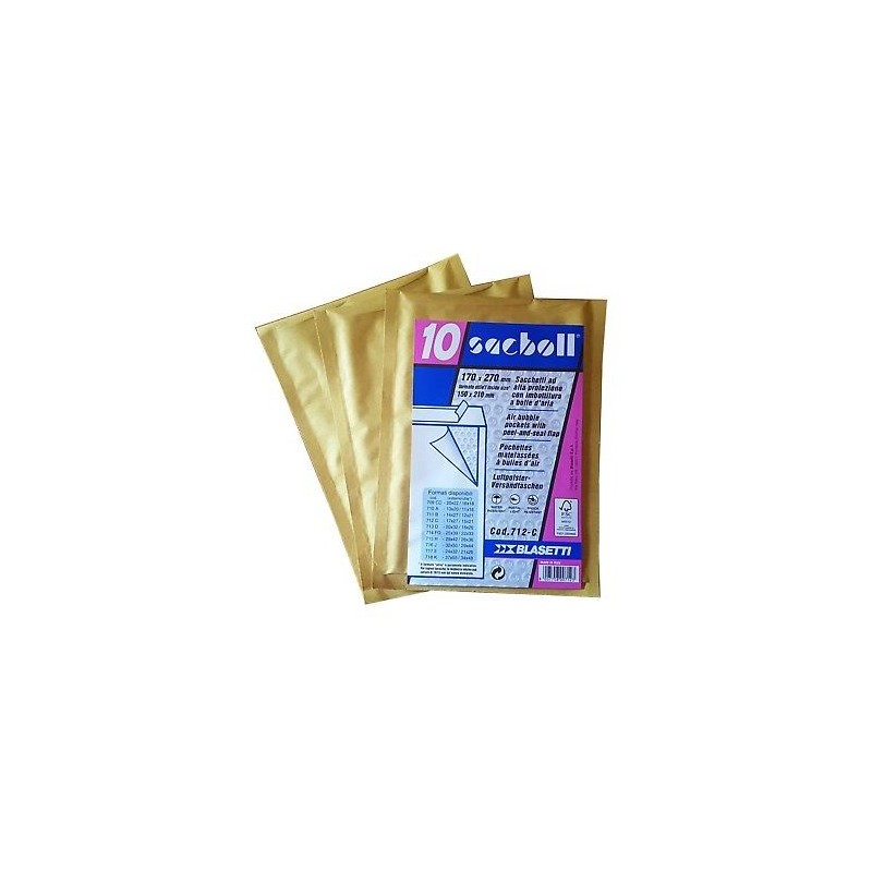 BUSTE IMBOTTITE F.TO 17 x 27 FSC (10 Pz)