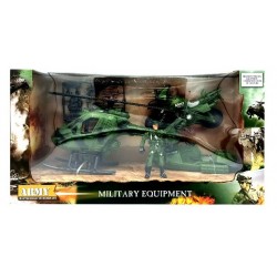 MEZZO MILITARE CON SOLDATO 38x17x13
