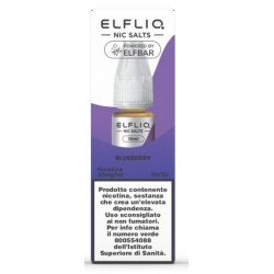 ELFLIQ NIC SALTS-BLUEBERRY-NICOTINA 2% 10 ml (5 Pz)