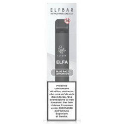 ELFBAR ELFA DEVICE AURORA BLUE+POD BLUE RAZZ LEMONADE 20 ml (5+5
