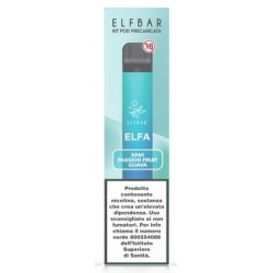 ELFBAR ELFA DEVICE AURORA BLUE+POD KIWI PASSION FRUIT GUAVA 20 m