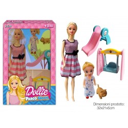 BAMBOLA CON ACCESSORI