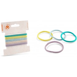 ELASTICI COLORATI 10 Pz 0,5 x 13 cm (8 Pz)