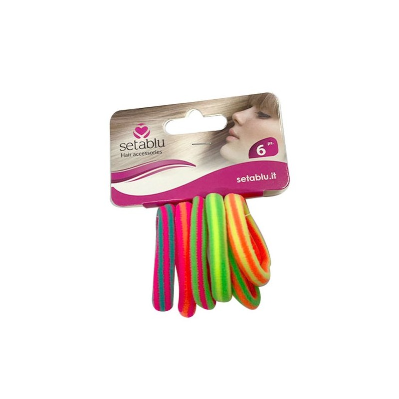 ELASTICO MAINLY 6 Pz COLORI VARI  (12 Pz)
