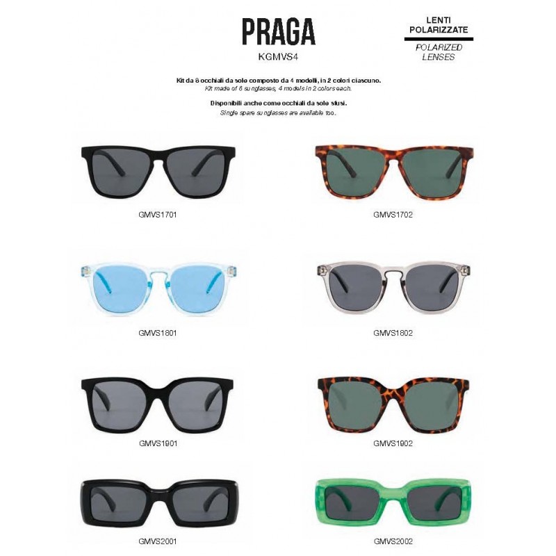 OCCHIALI DA SOLE GMV PRAGA (8 Pz)