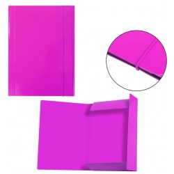 CARTELLE CON ELASTICO FUXIA...
