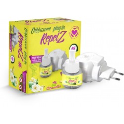 DIFFUSORE PLUG REPELZ CITRONELLA + 1 REFILL 48 ml