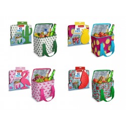 BORSA FRIGO CON SIBERINO VARIE FANTASIE 7 LT
