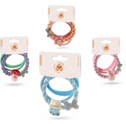 SET 3 ELASTICI VARI COLORI (12 Pz)