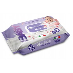 SALVIETTE BABY TALCO 72 Pz MADE IN ITALY