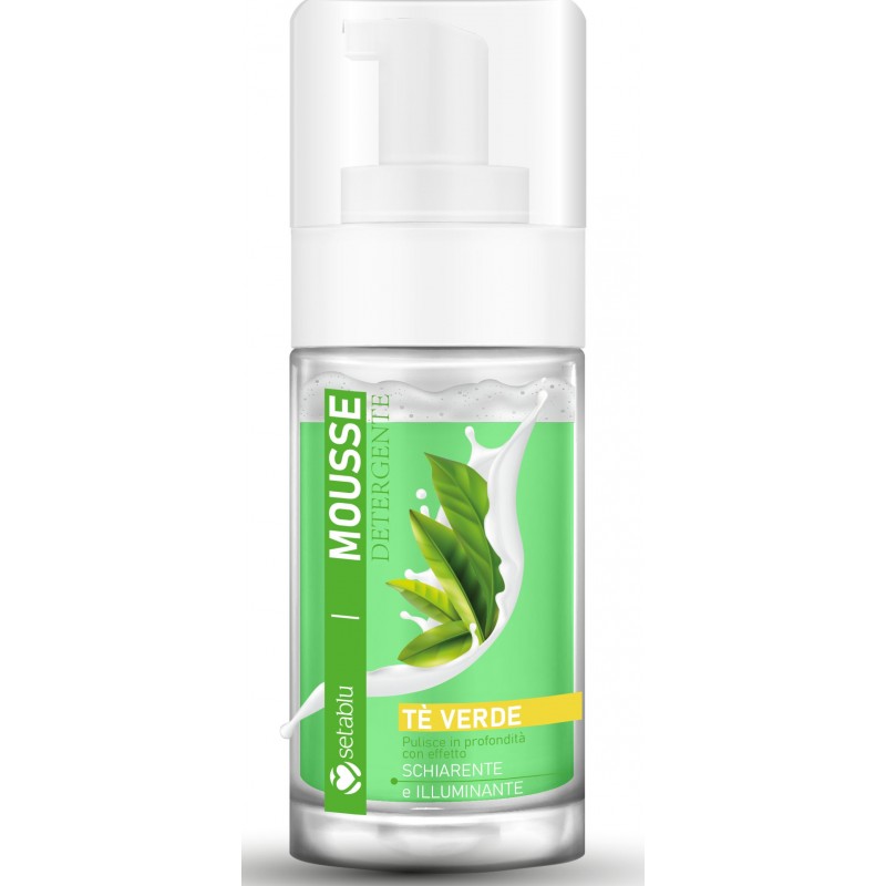 MOUSSE DETERGENTE BIFASICA 120 ml TE' VERDE