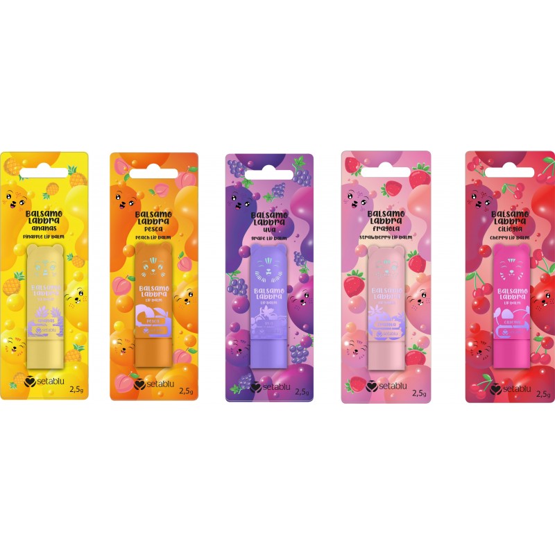 BALSAMO LABBRA ANIMALETTI 3.5 gr (12 Pz)