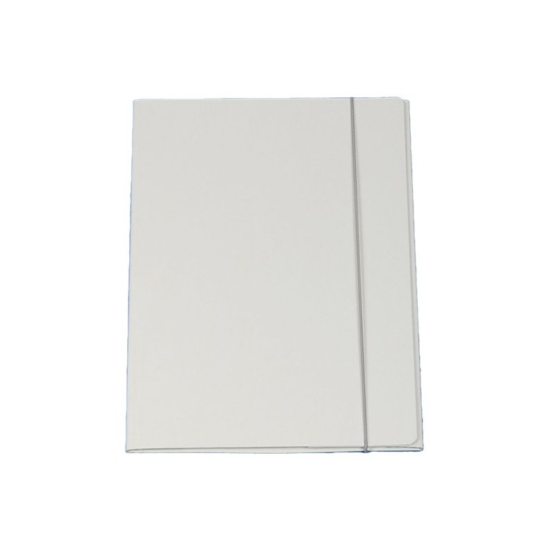 CARTELLE CON ELASTICO BIANCHE (10 Pz)