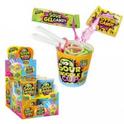 SOUR NOODLE CUP JOHNNYBEE (12 Pz)