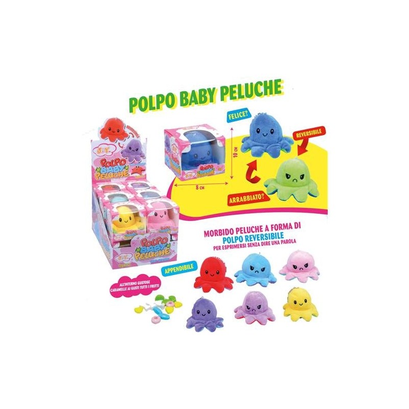 POLPO BABY PELUCHE (12 Pz)
