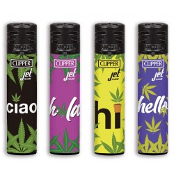 ACC. CLIPPER JET FLAME GOOD VIBES (48 Pz)