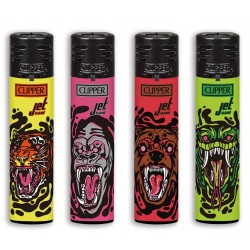ACC. CLIPPER JET FLAME WILD ANIMALS (48 Pz)
