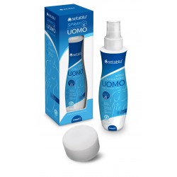 SPRAY DEPILAZIONE UOMO PELLI NORM. 150ml NO GAS - CON SPUGNETTA