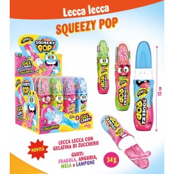 SQUEEZY POP 34 gr. (24 Pz)