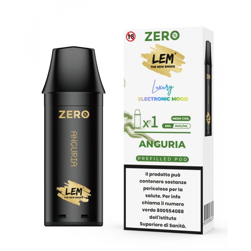 LEM CARTUCCIA ANGURIA 0 NICOTINA (5 Pz) cod.prod.PL0014600