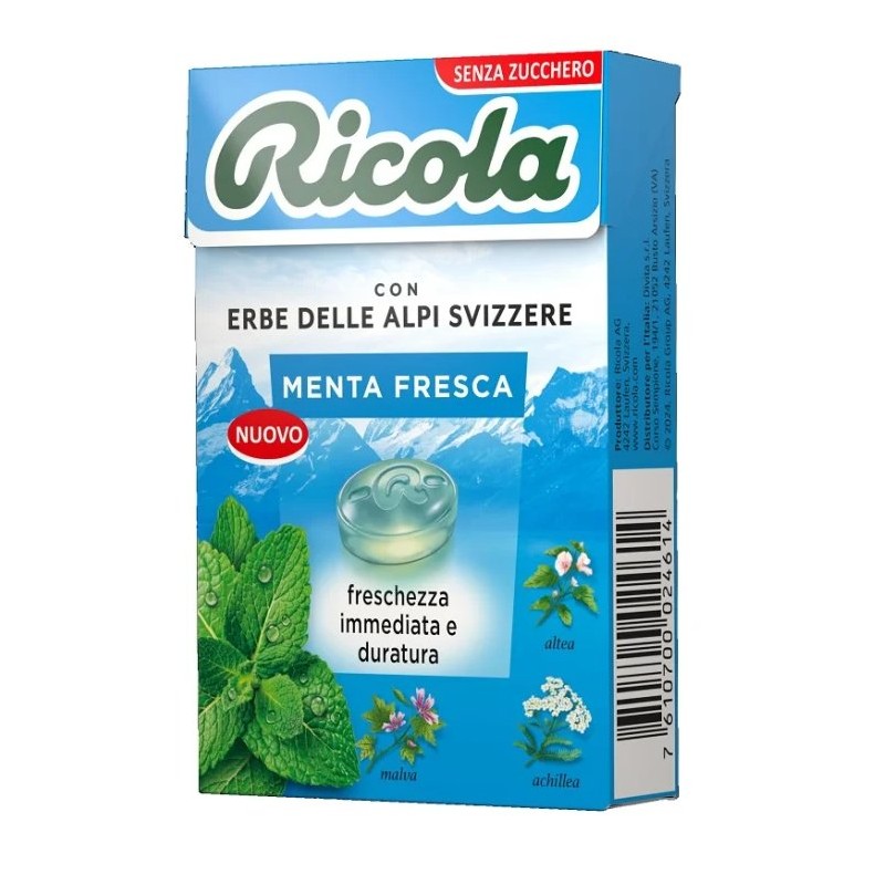RICOLA MENTA FRESCA (20 astucci 50 gr.)