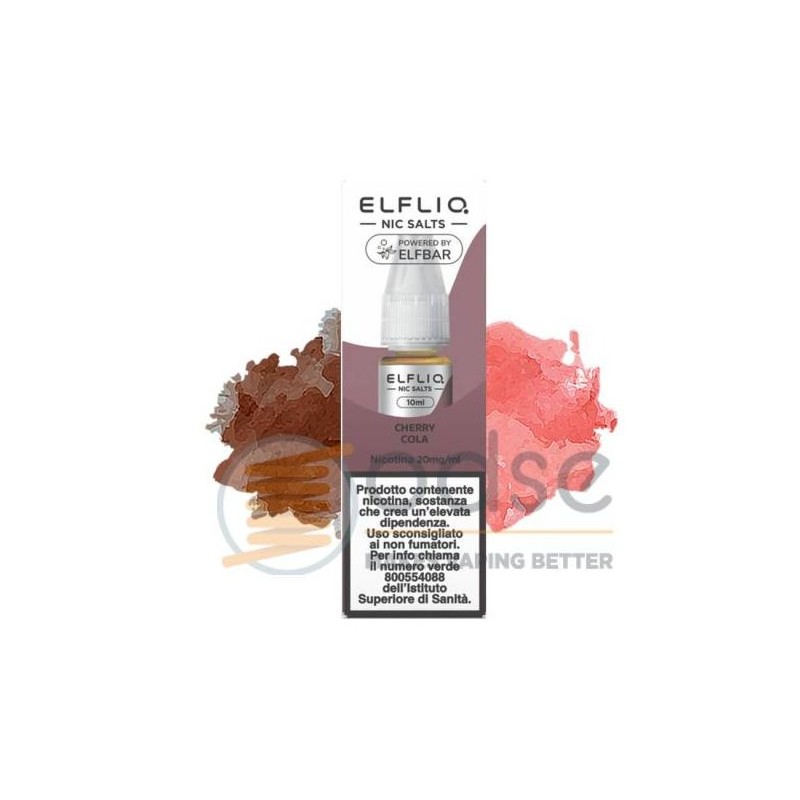 ELFLIQ CHERRY COLA NICOTINA 2% 10 ml (5 Pz)