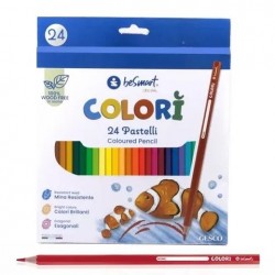 PASTELLI COLORI JOLLY BE-SMART (6x24 Pz)