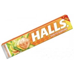HALLS 32gr AGRUMI SUGAR...