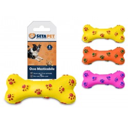 OSSO MASTICABILE PER CANI IN PVC 18.7x5 cm (12 Pz)