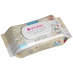SALVIETTE BABY 80 Pz WHITE MILK