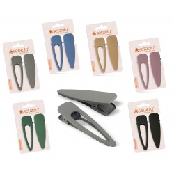 FERMAGLI CAPELLI COLORI MATTI 2 Pz (12 Pz)