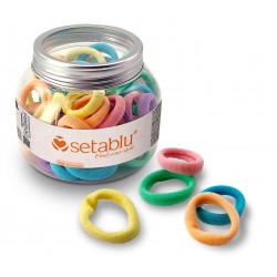 ELASTICI MINI COLORI ASS.TI 50 Pz (12 Pz)